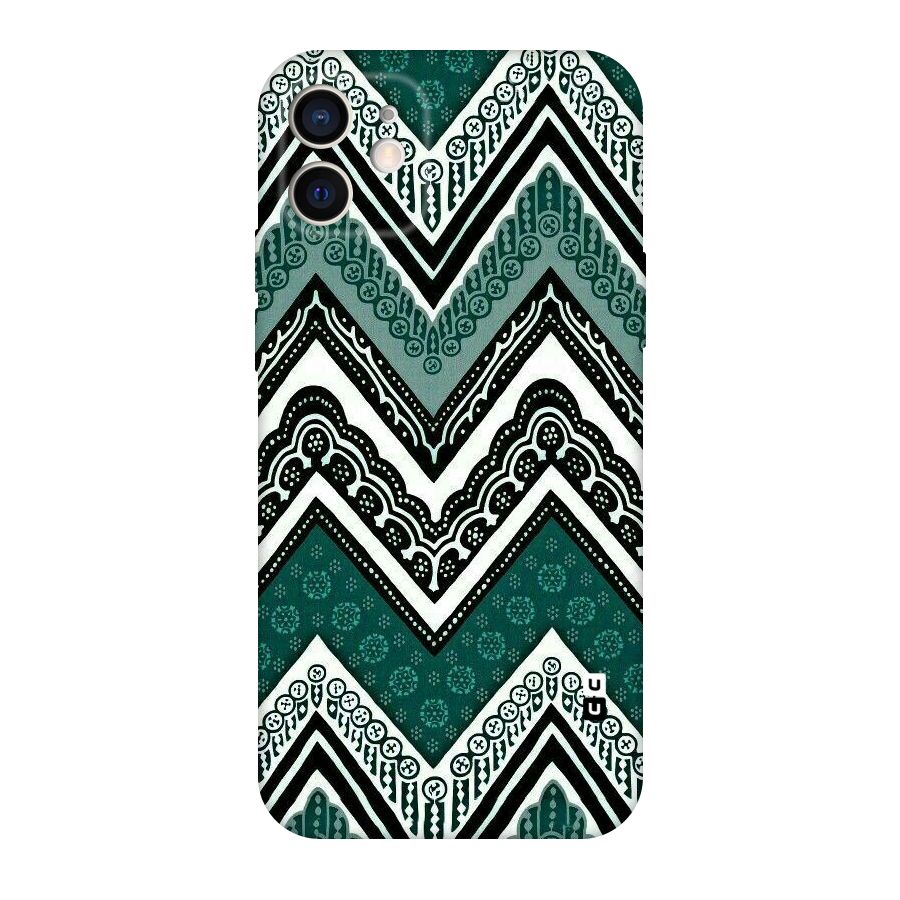 Patterned Chevron Original Polycarbonate Back Case for iPhone 12