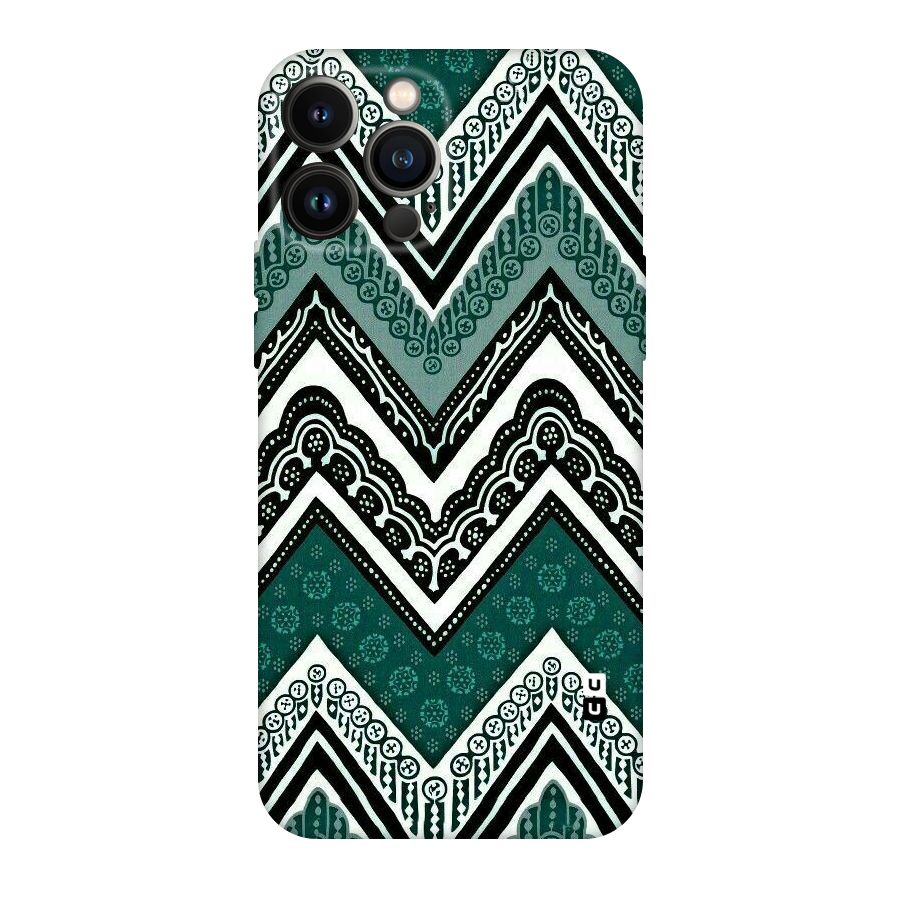 Patterned Chevron Original Polycarbonate Back Case for iPhone 13 Pro Max