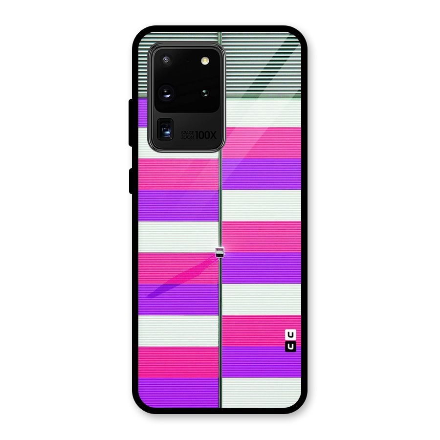 Patterns City Glass Back Case for Galaxy S20 Ultra