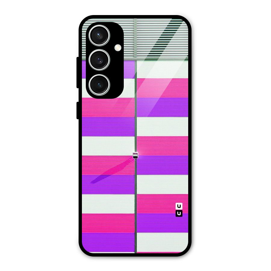Patterns City Glass Back Case for Galaxy S23 FE