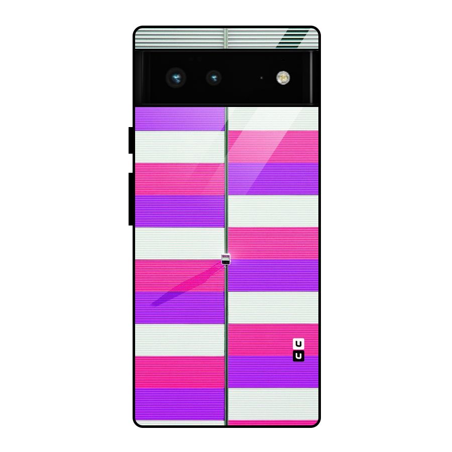 Patterns City Glass Back Case for Google Pixel 6