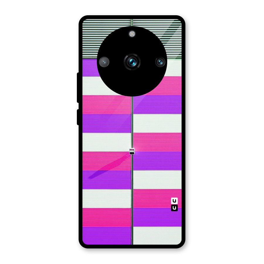 Patterns City Glass Back Case for Realme 11 Pro Plus