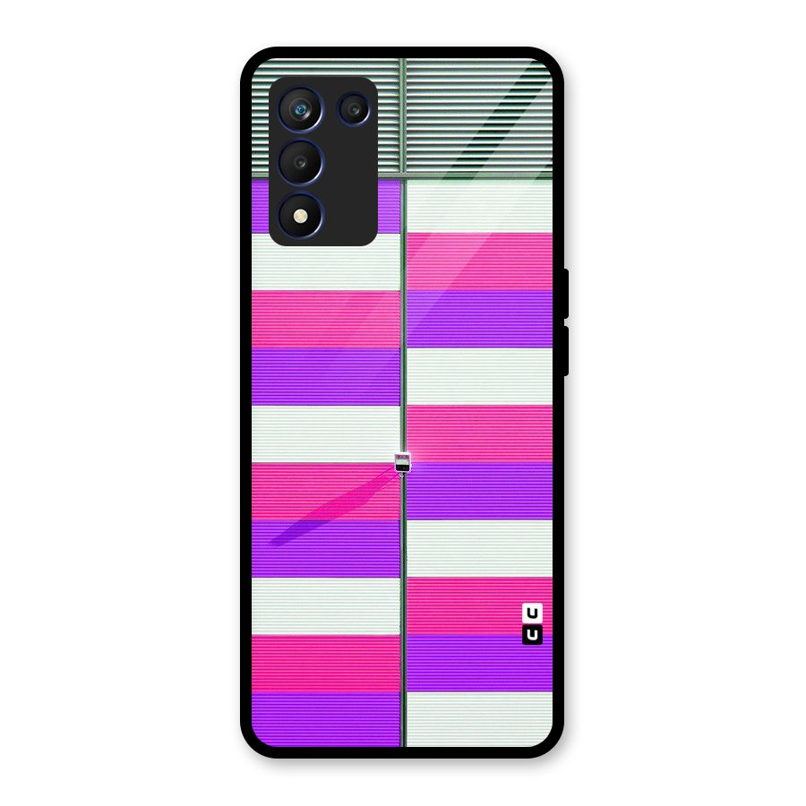 Patterns City Glass Back Case for Realme 9 5G Speed