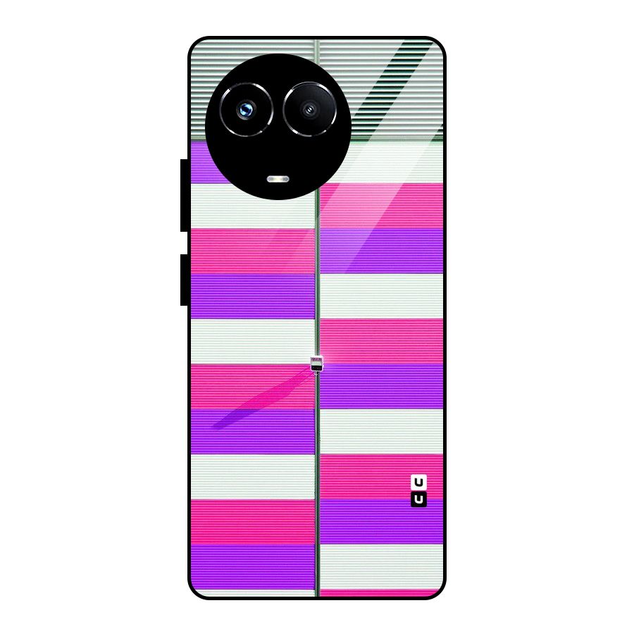 Patterns City Glass Back Case for Realme Narzo 60X