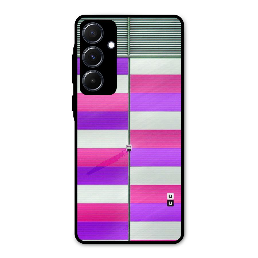 Patterns City Metal Back Case for Galaxy A55