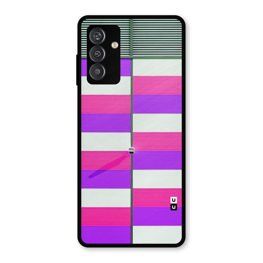Patterns City Metal Back Case for Galaxy F13