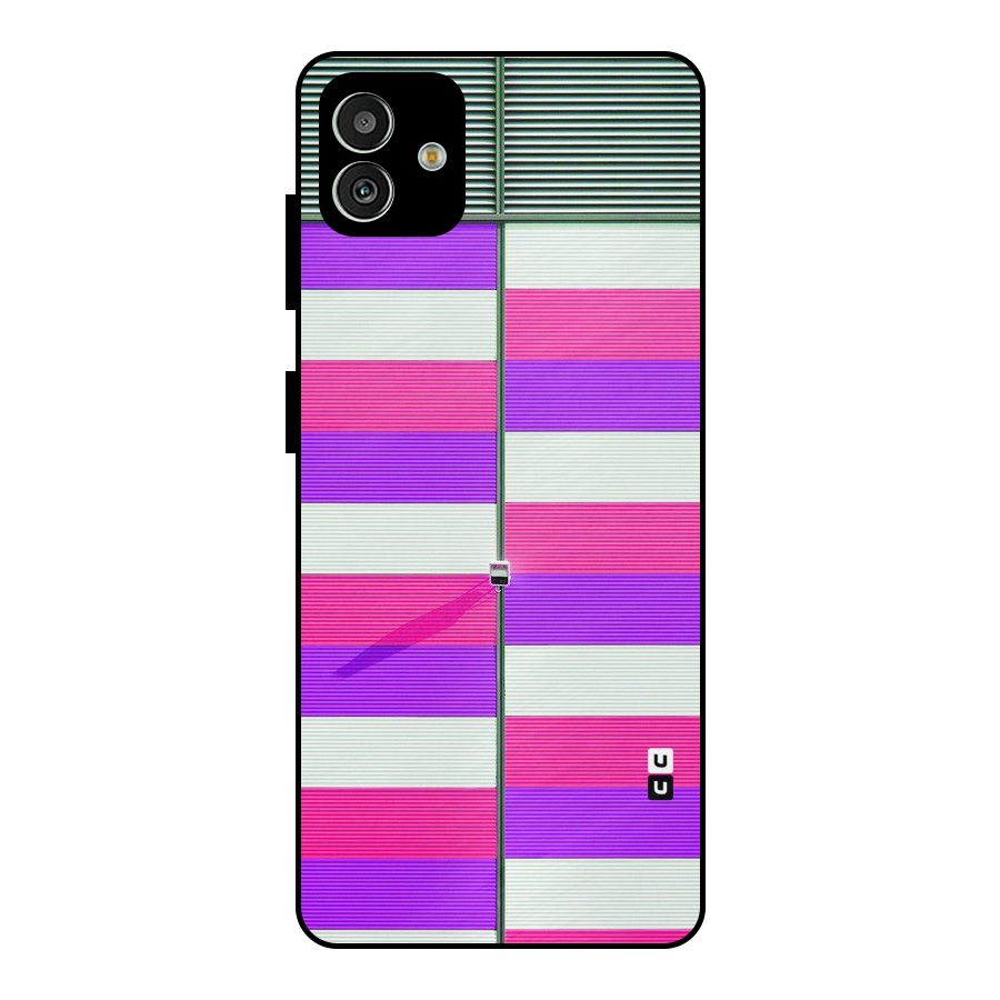 Patterns City Metal Back Case for Galaxy M13 5G