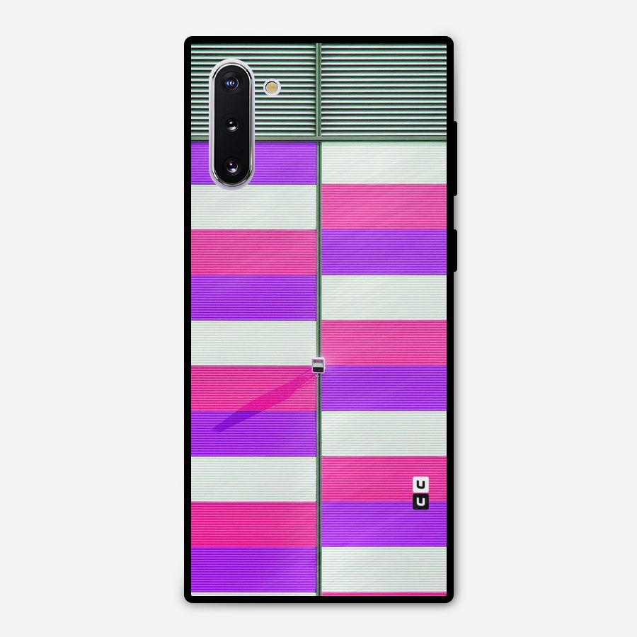 Patterns City Metal Back Case for Galaxy Note 10