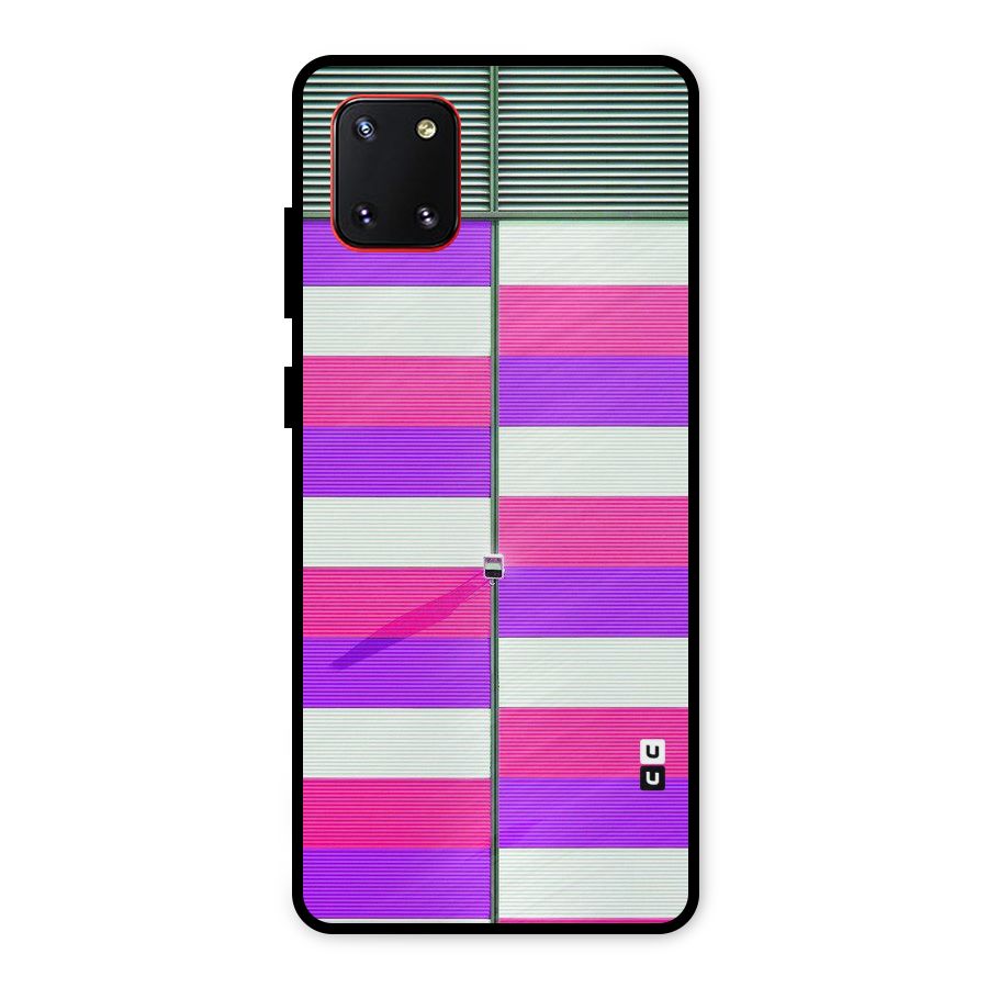 Patterns City Metal Back Case for Galaxy Note 10 Lite