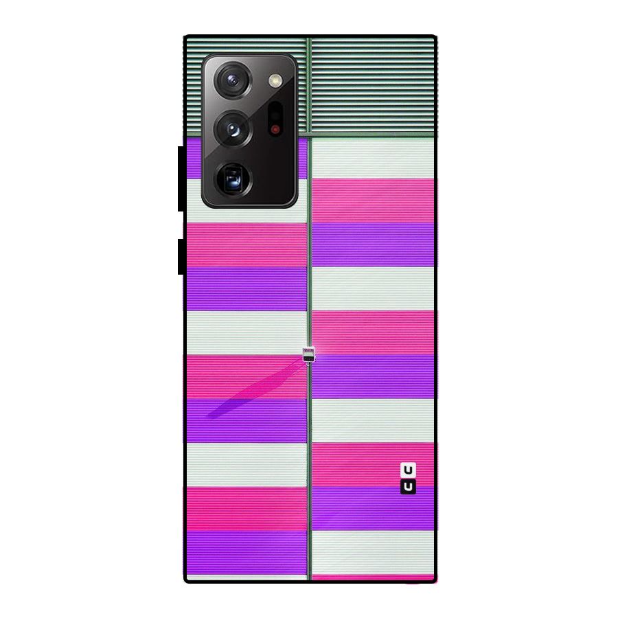 Patterns City Metal Back Case for Galaxy Note 20 Ultra