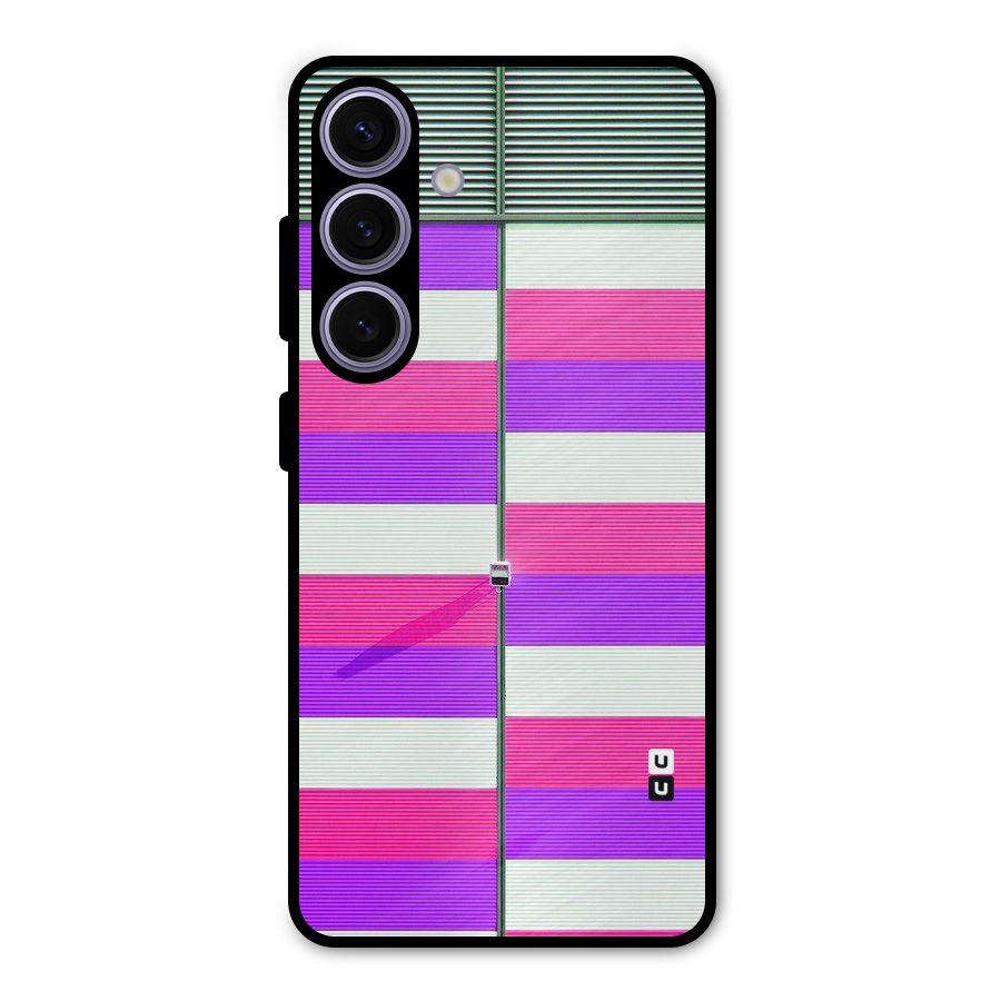 Patterns City Metal Back Case for Galaxy S24