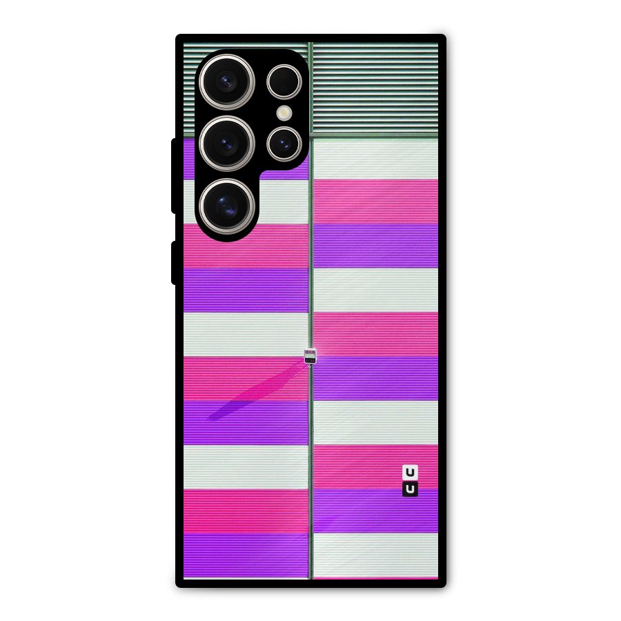 Patterns City Metal Back Case for Galaxy S24 Ultra