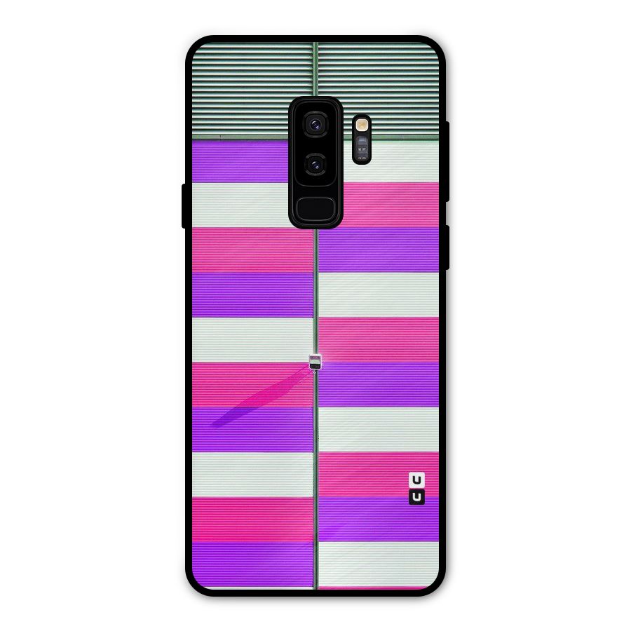 Patterns City Metal Back Case for Galaxy S9 Plus