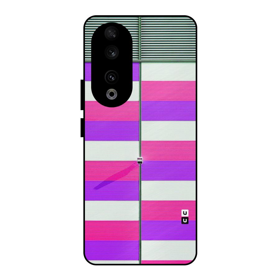 Patterns City Metal Back Case for Honor 90