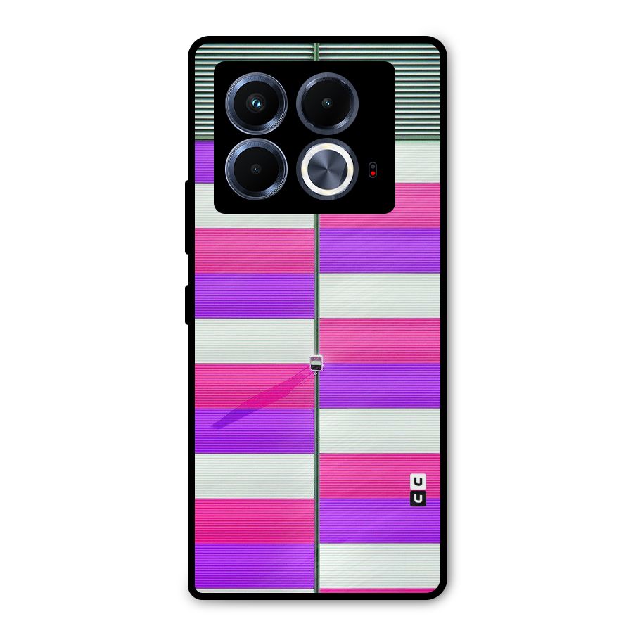 Patterns City Metal Back Case for Infinix Note 40 5G