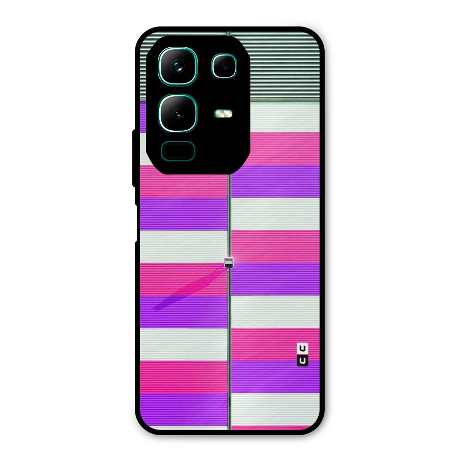 Patterns City Metal Back Case for Infinix Note 50x
