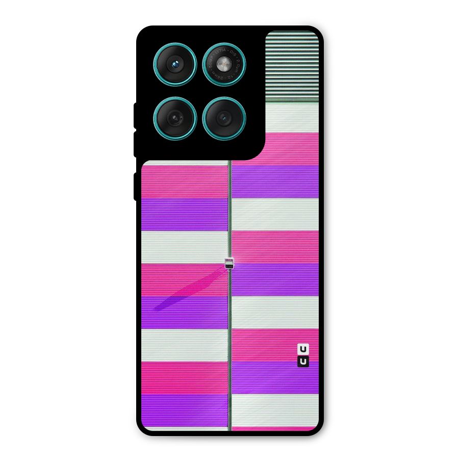 Patterns City Metal Back Case for Motorola Edge 60 Fusion