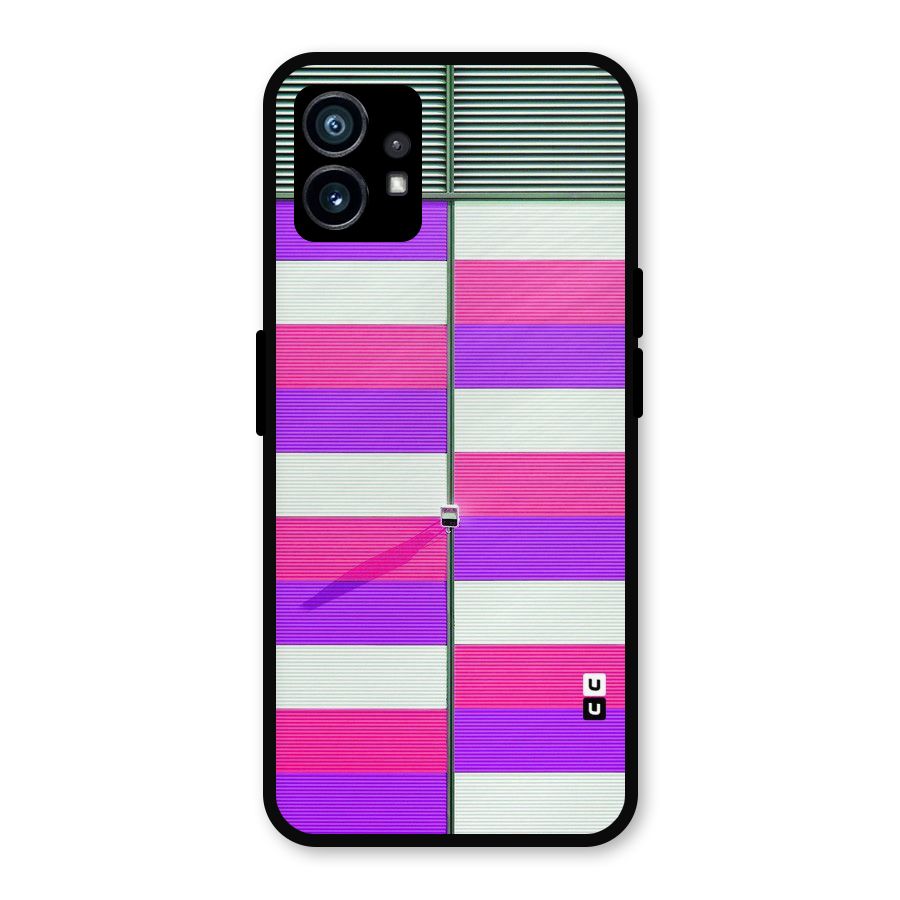 Patterns City Metal Back Case for Nothing Phone 1