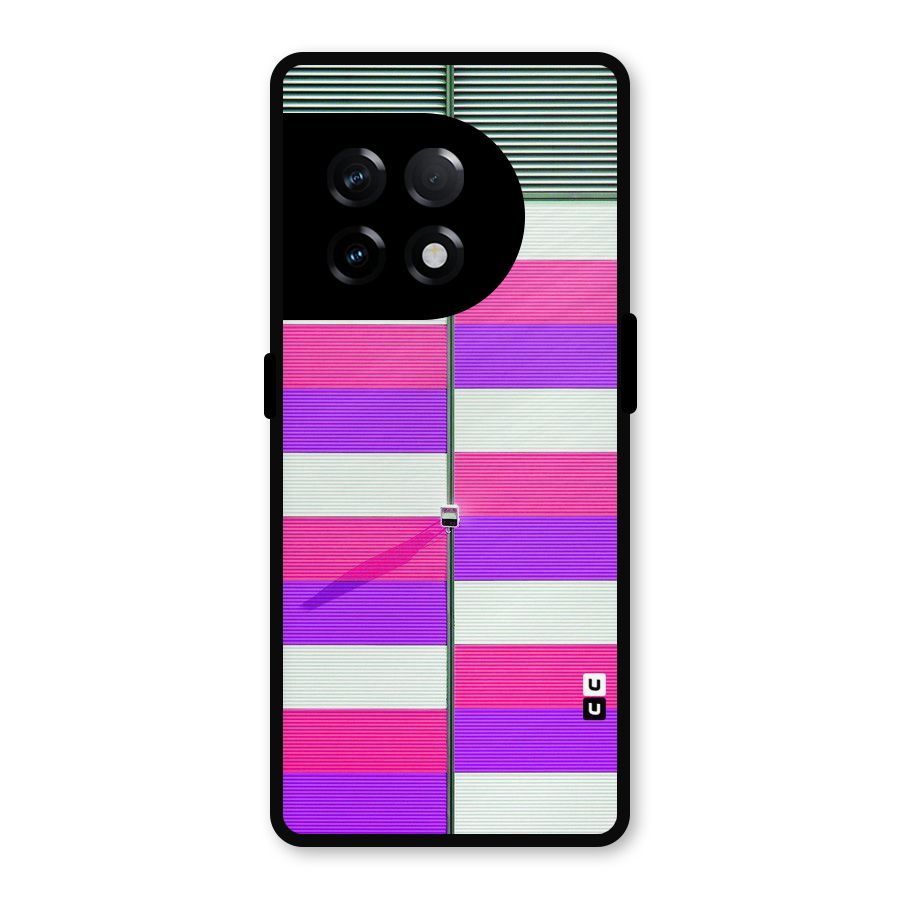 Patterns City Metal Back Case for OnePlus 11R