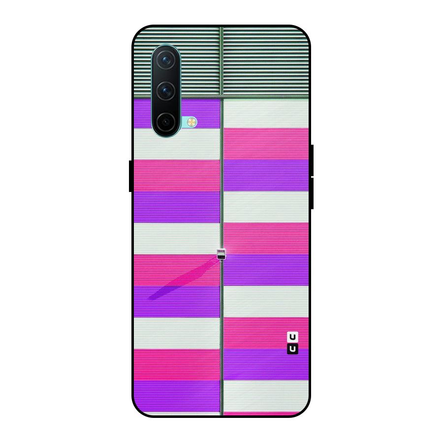 Patterns City Metal Back Case for OnePlus Nord CE 5G