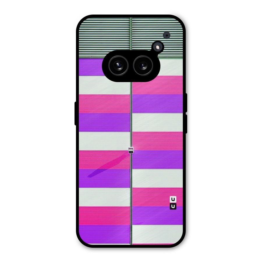 Patterns City Metal Back Case for Nothing Phone 2a