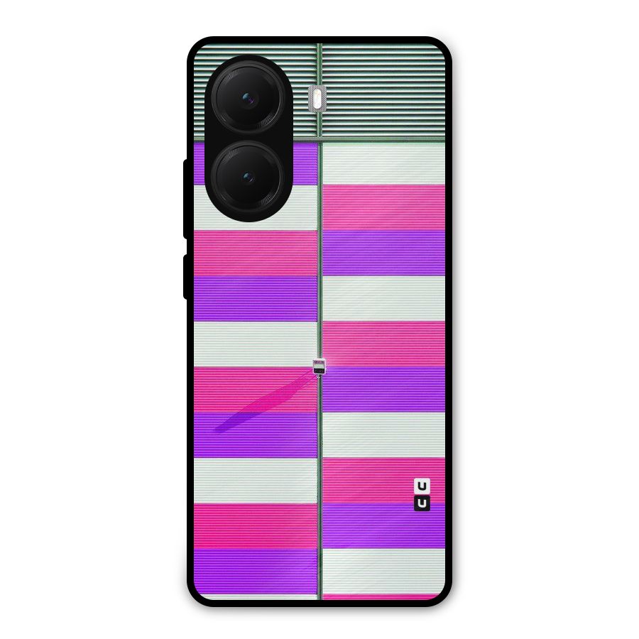 Patterns City Metal Back Case for Poco X7 Pro