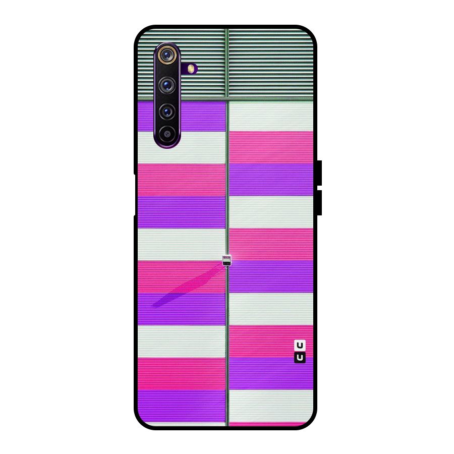 Patterns City Metal Back Case for Realme 6 Pro
