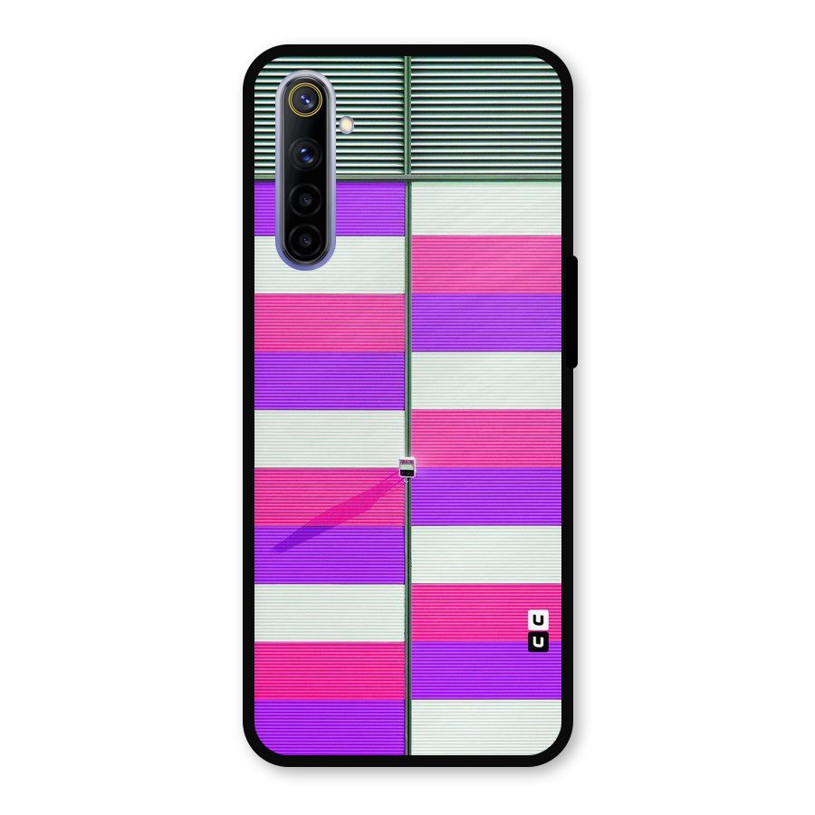 Patterns City Metal Back Case for Realme 6i