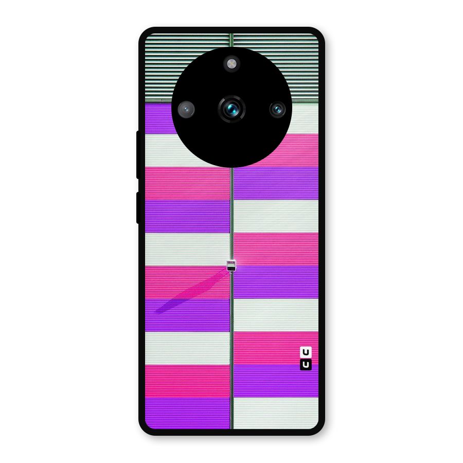 Patterns City Metal Back Case for Realme Narzo 60 Pro