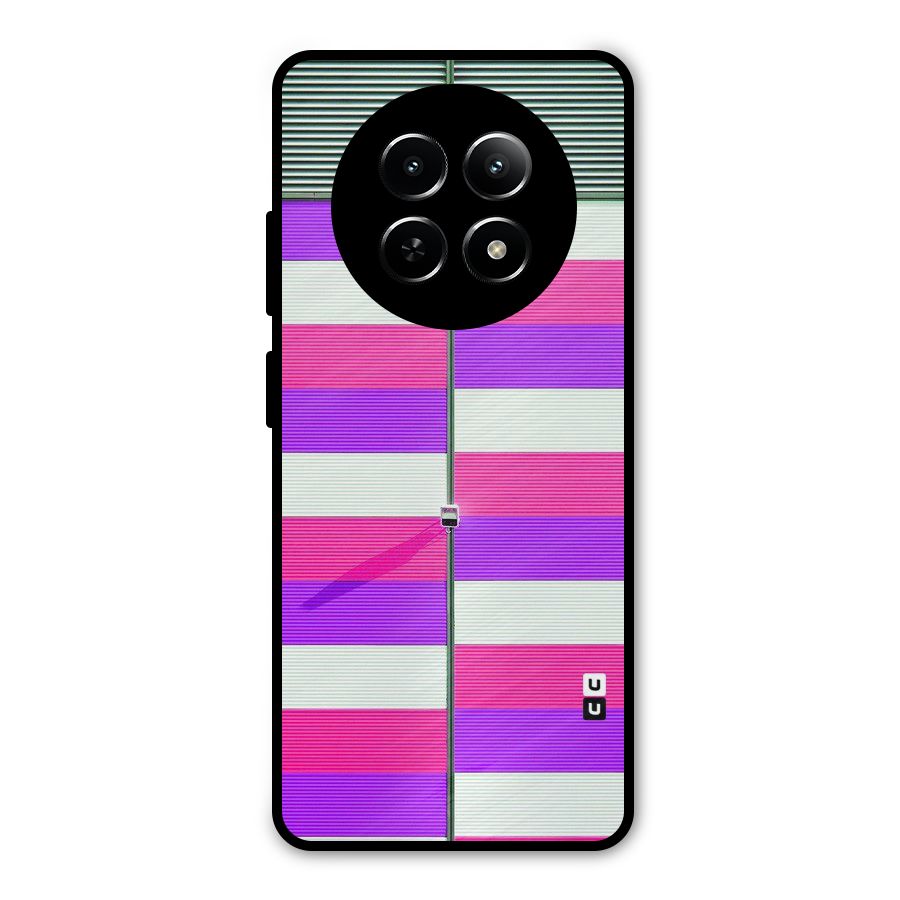 Patterns City Metal Back Case for Realme Narzo 70x 5G