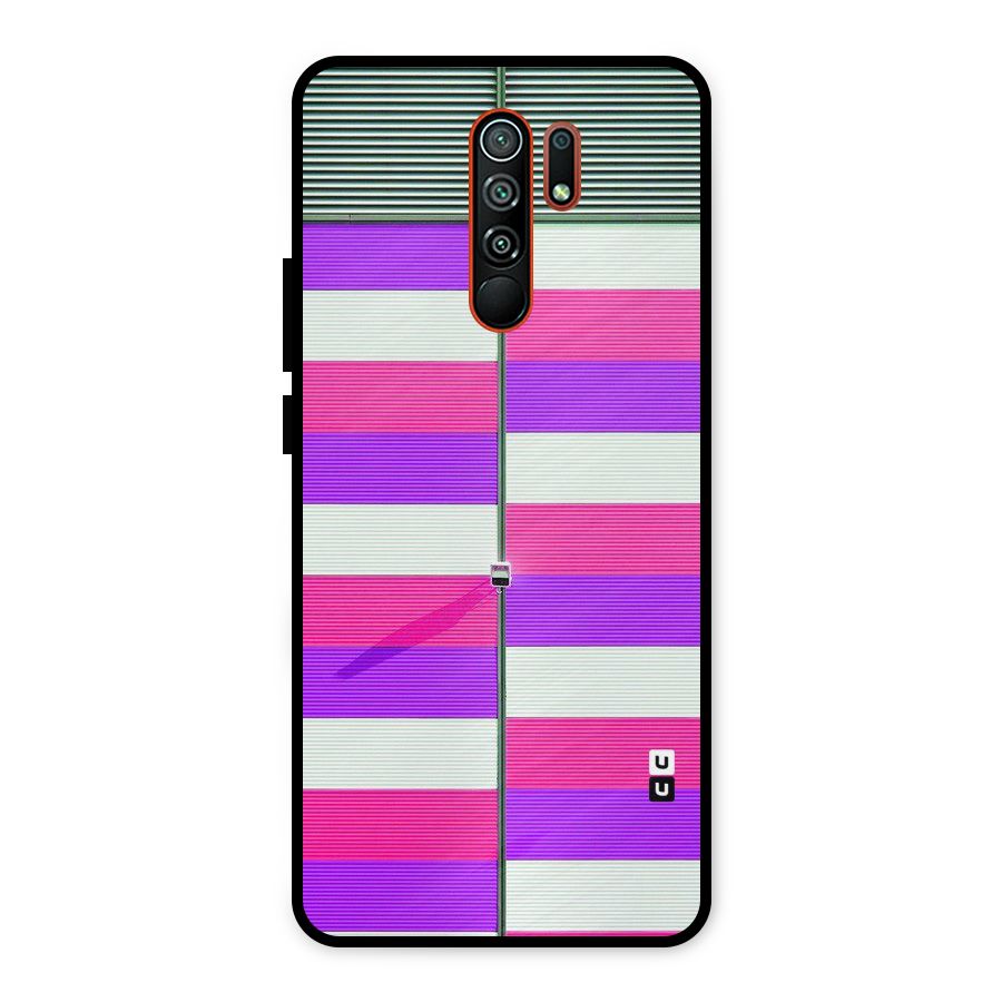 Patterns City Metal Back Case for Redmi 9 Prime