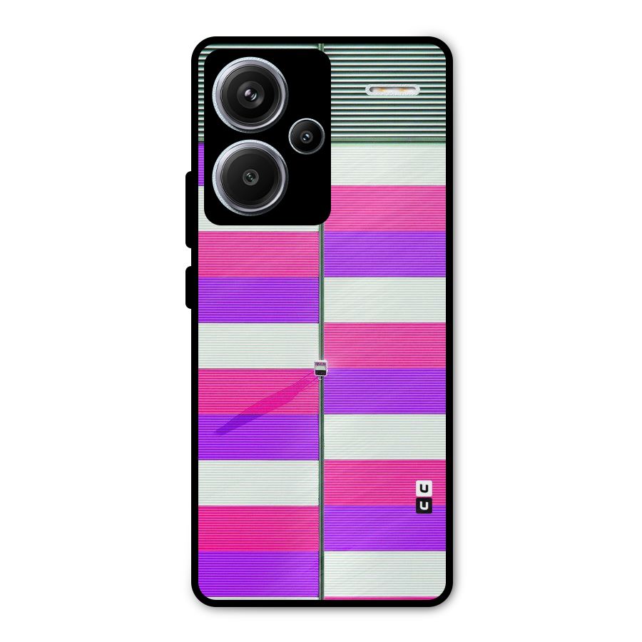 Patterns City Metal Back Case for Redmi Note 13 Pro Plus