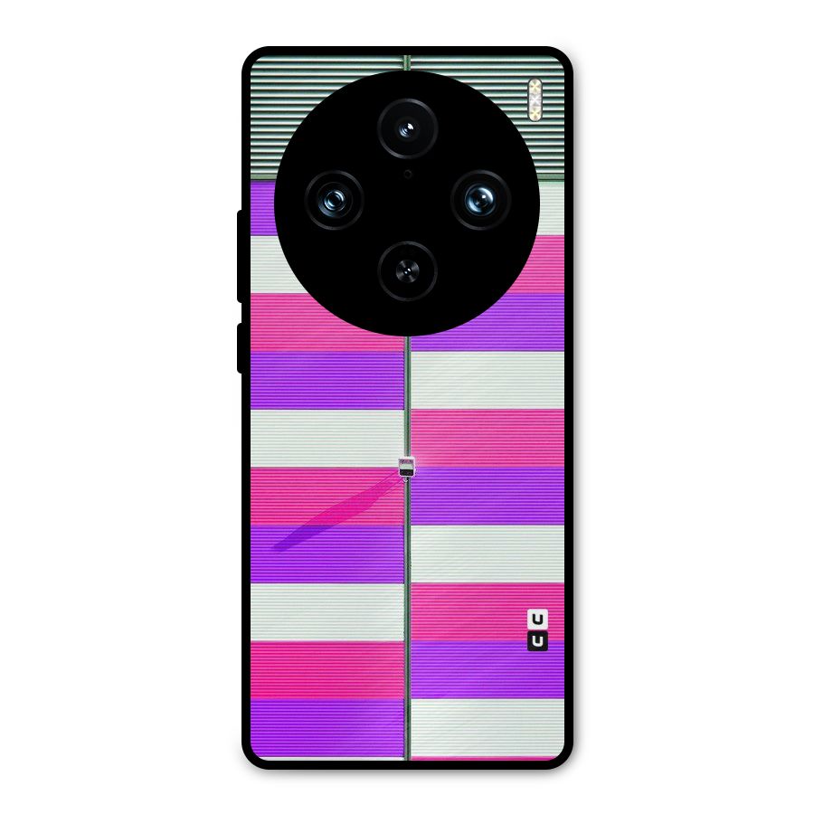 Patterns City Metal Back Case for Vivo X100 Pro