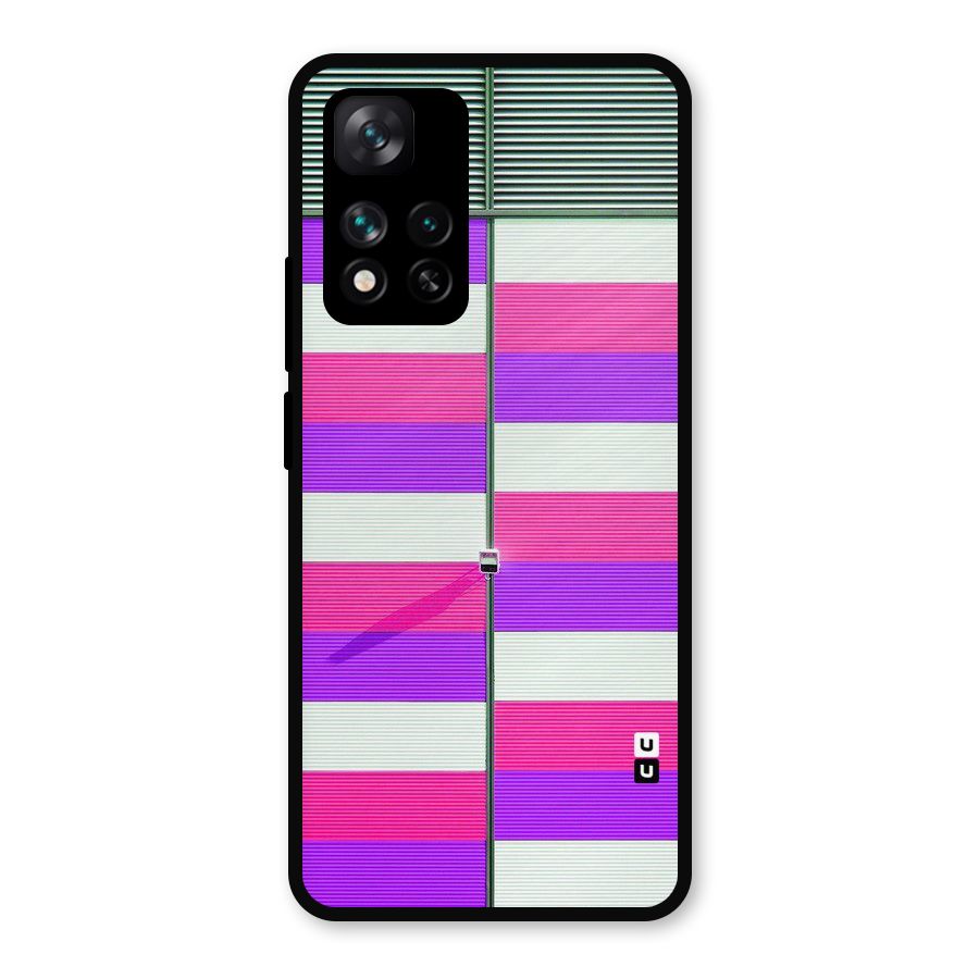 Patterns City Metal Back Case for Xiaomi 11i 5G