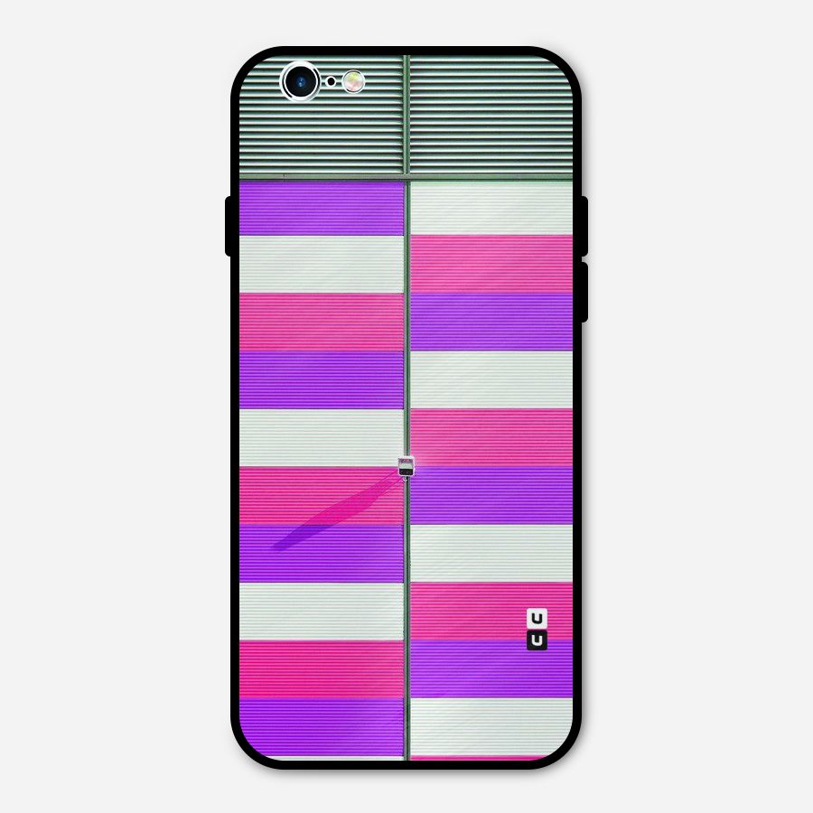 Patterns City Metal Back Case for iPhone 6 6s