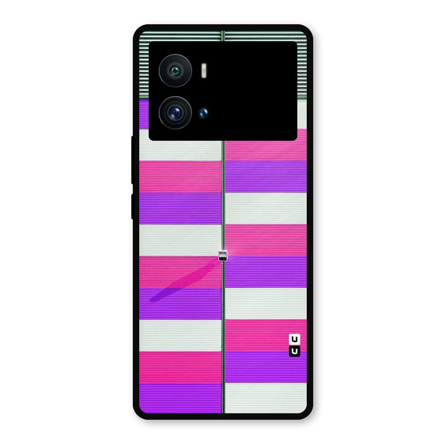Patterns City Metal Back Case for iQOO 9 Pro