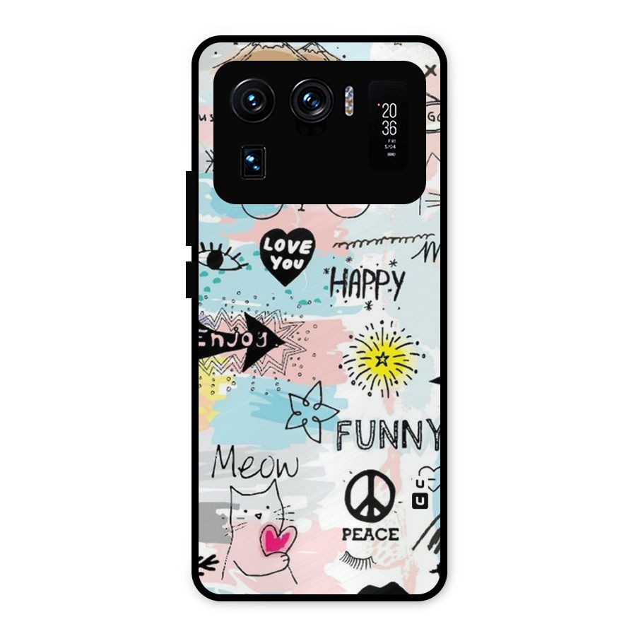 Peace And Funny Metal Back Case for Mi 11 Ultra