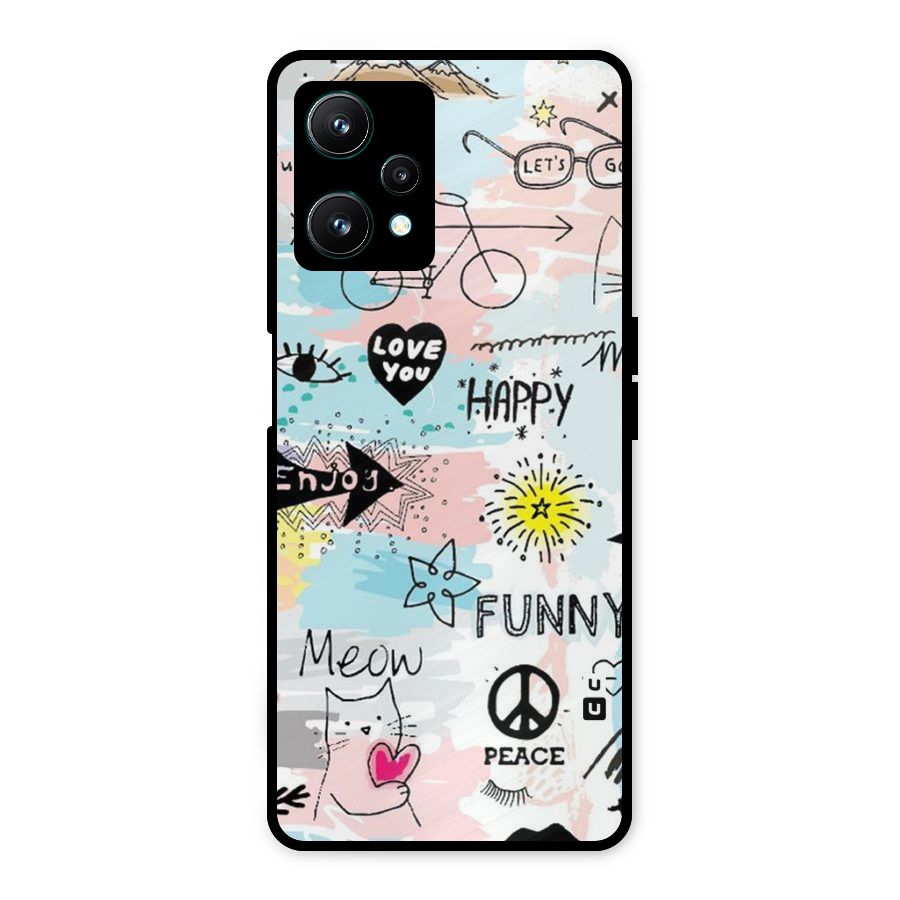 Peace And Funny Metal Back Case for Realme 9 Pro 5G