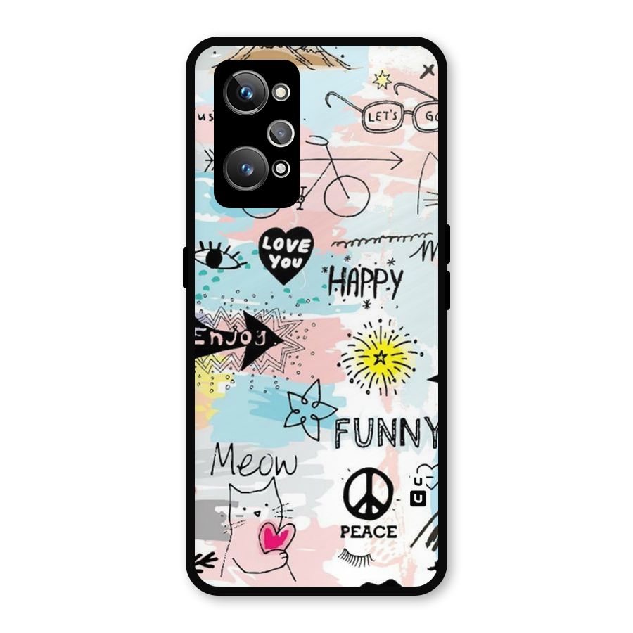 Peace And Funny Metal Back Case for Realme GT Neo2