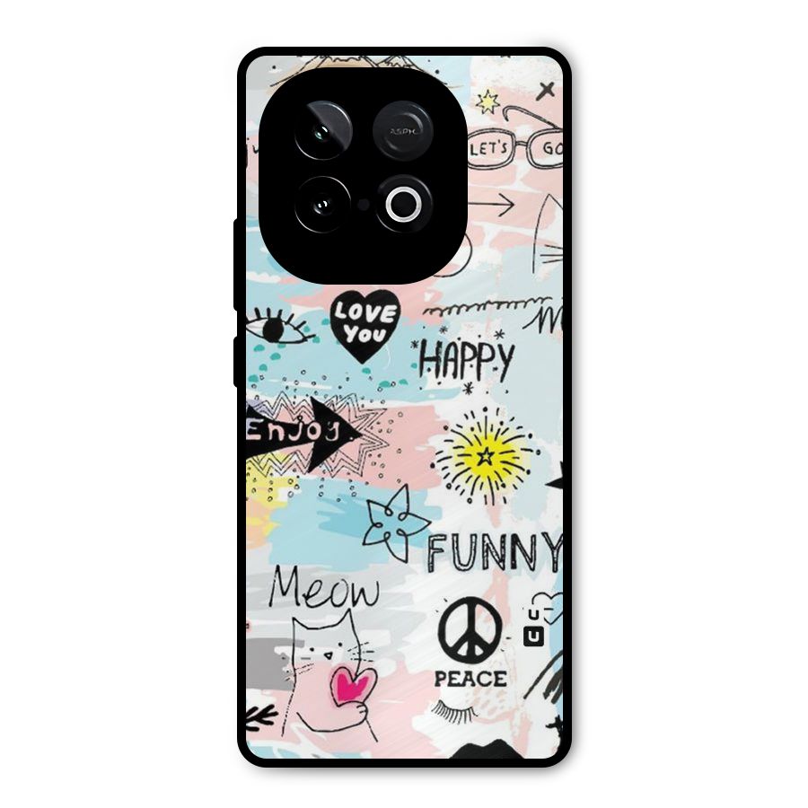 Peace And Funny Metal Back Case for iQOO Neo 10