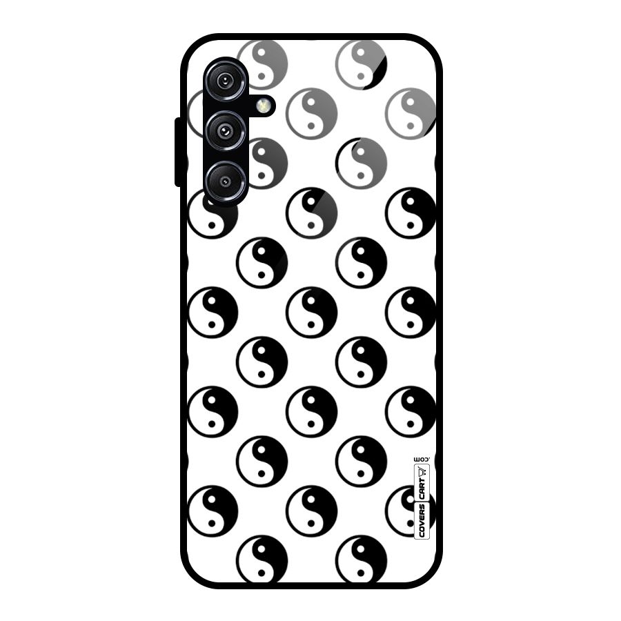 Peace Balls Glass Back Case for Galaxy M34 5G