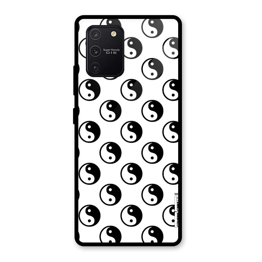 Peace Balls Glass Back Case for Galaxy S10 Lite