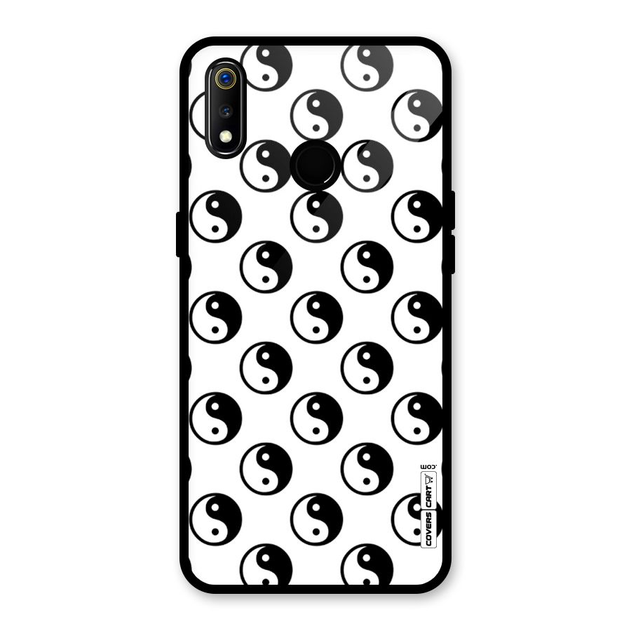 Peace Balls Glass Back Case for Realme 3