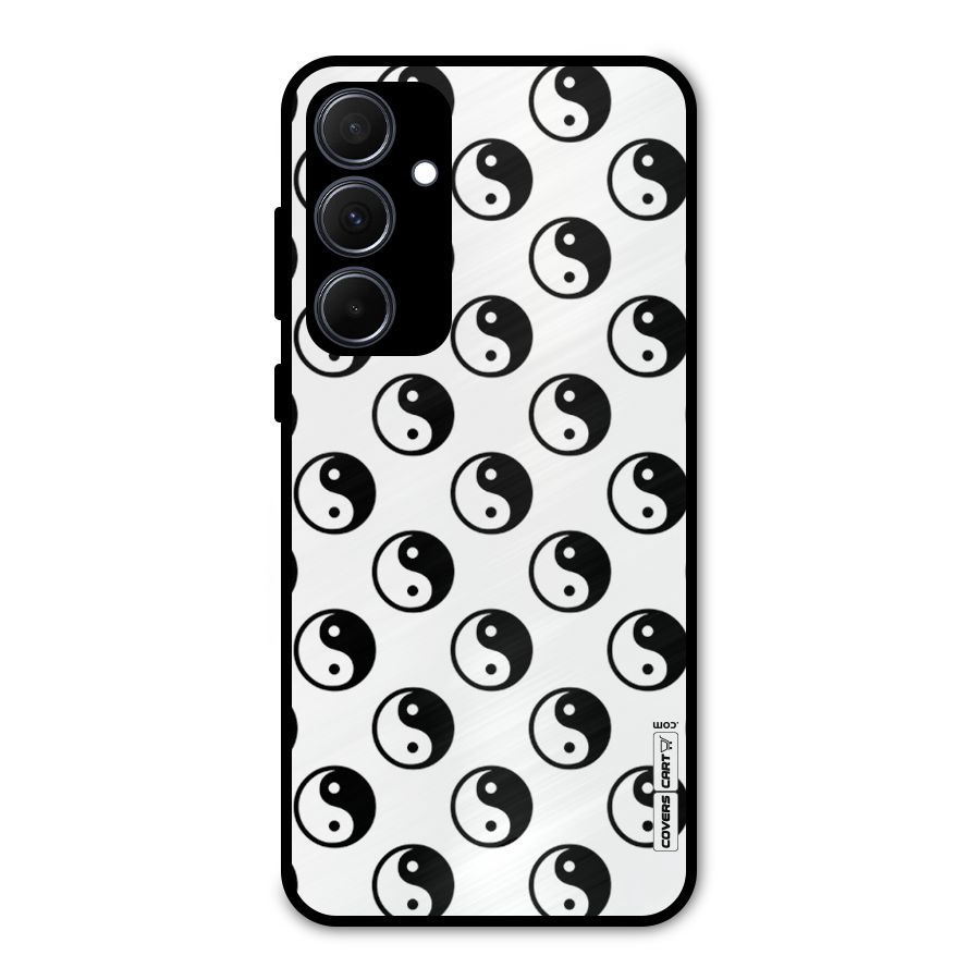Peace Balls Metal Back Case for Galaxy A35