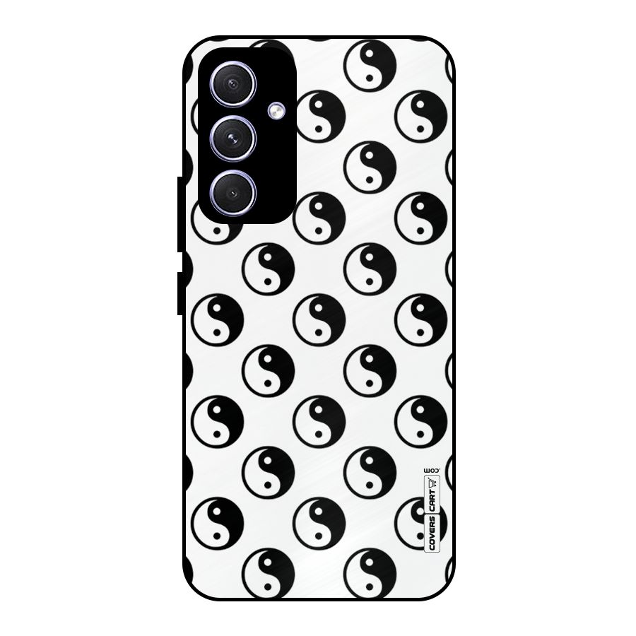 Peace Balls Metal Back Case for Galaxy A54