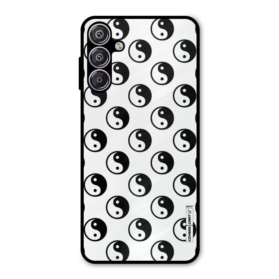Peace Balls Metal Back Case for Galaxy F15