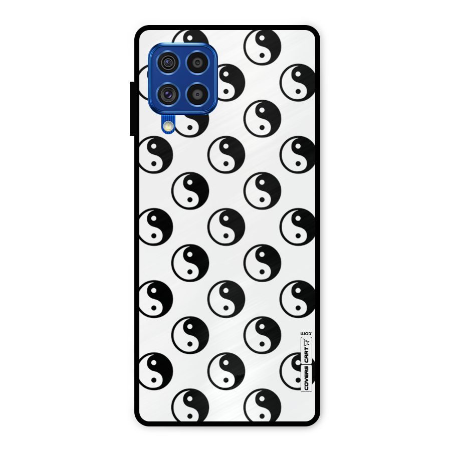 Peace Balls Metal Back Case for Galaxy F62