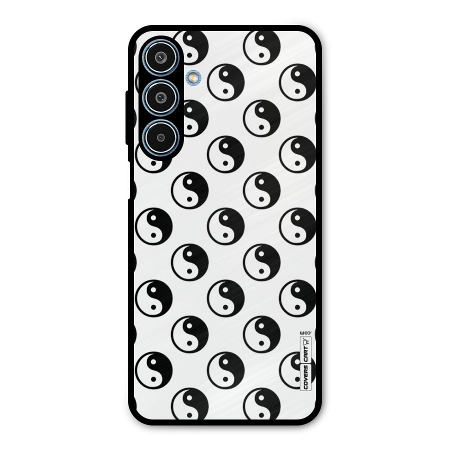 Peace Balls Metal Back Case for Galaxy M35