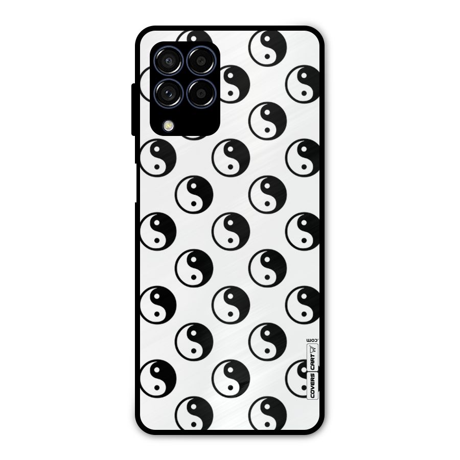 Peace Balls Metal Back Case for Galaxy M53 5G