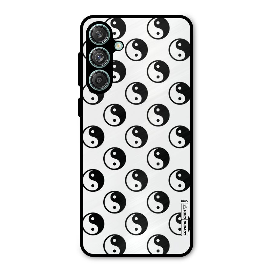 Peace Balls Metal Back Case for Galaxy M55 5G